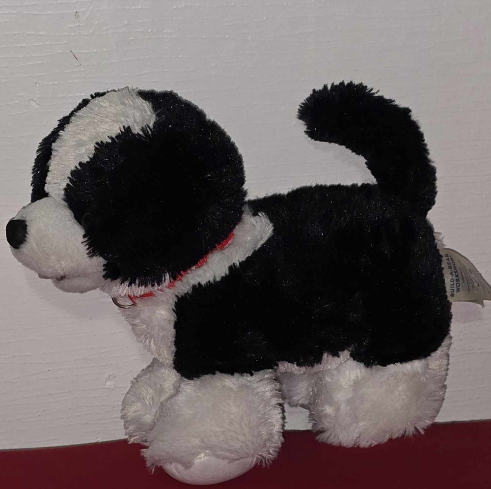 🩷3/$15🩷Build-a-Bear Promise Pet Black and White Dog 2017